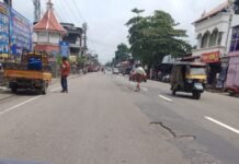 എം സി റോഡിൽ നൂറോളം മരണക്കുഴികൾ