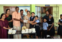 രായമംഗലം ഗ്രാമ പഞ്ചായത്തിൽ സ്കൂൾ ലൈബ്രറിക്ക് പുസ്തകങ്ങൾ