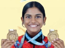 കീഴില്ലത്തെ വൈഗ അന്താരാഷ്ട്ര യോഗ മത്സരത്തില് ഇന്ത്യയെ പ്രതിനിധീകരിക്കും